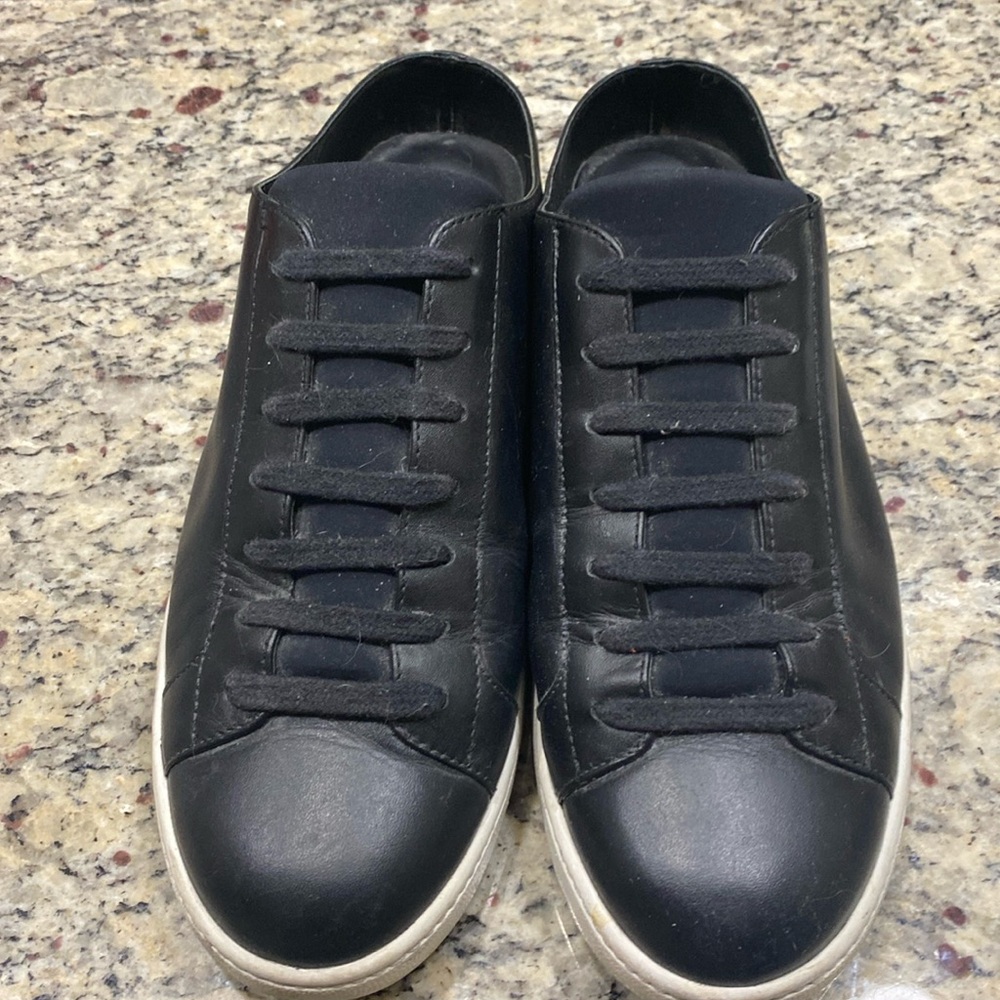 Vince slip on leather sneakers